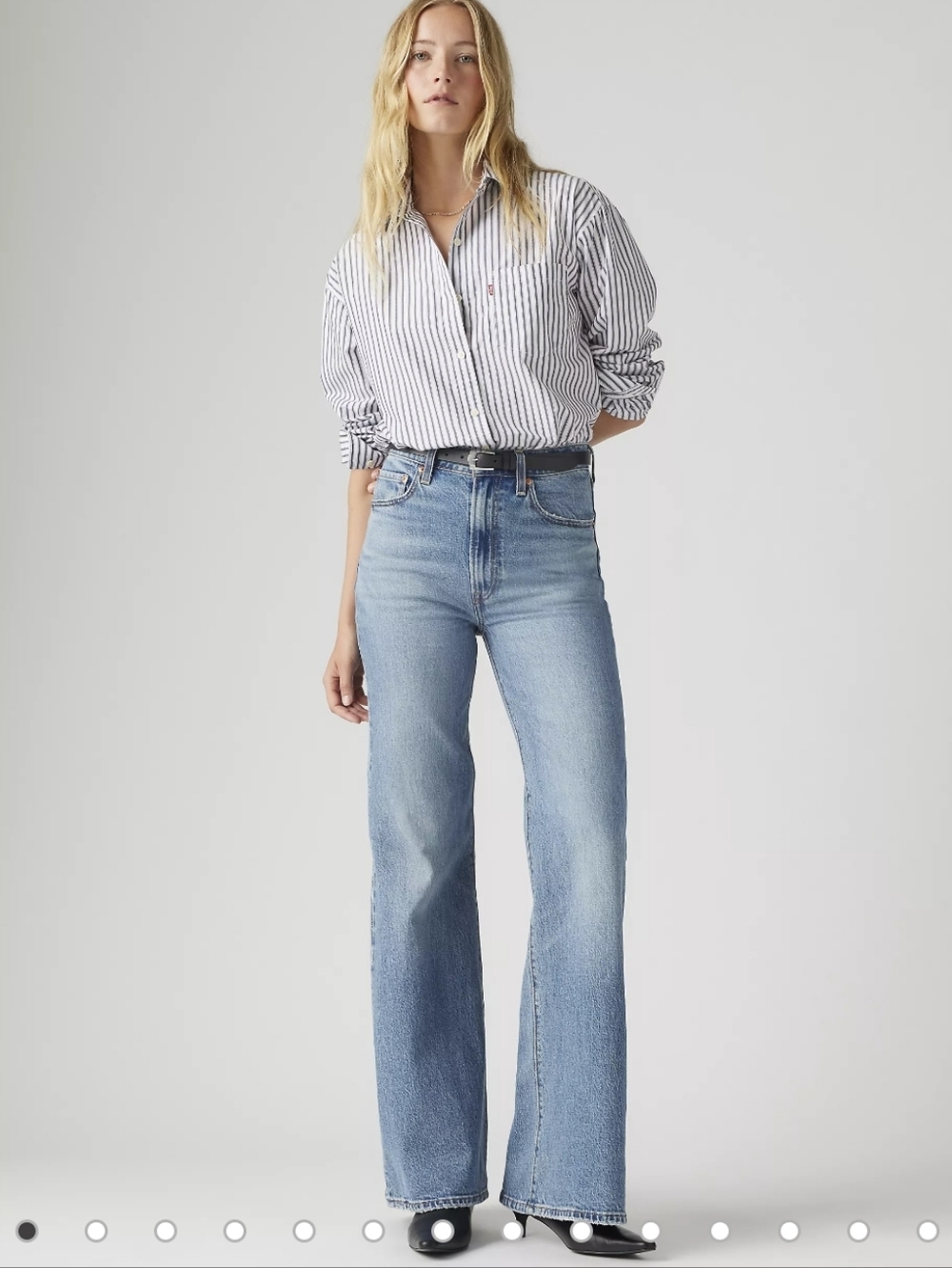 Levi's Ribcage Bell Jeans 25x34